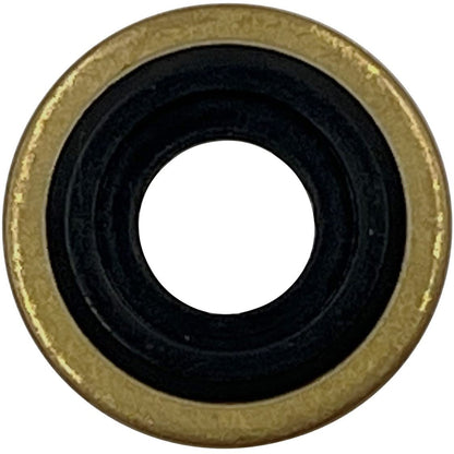 Oxygen Yoke Washer Seals – Smooth-Edge Brass/Rubber CGA-870