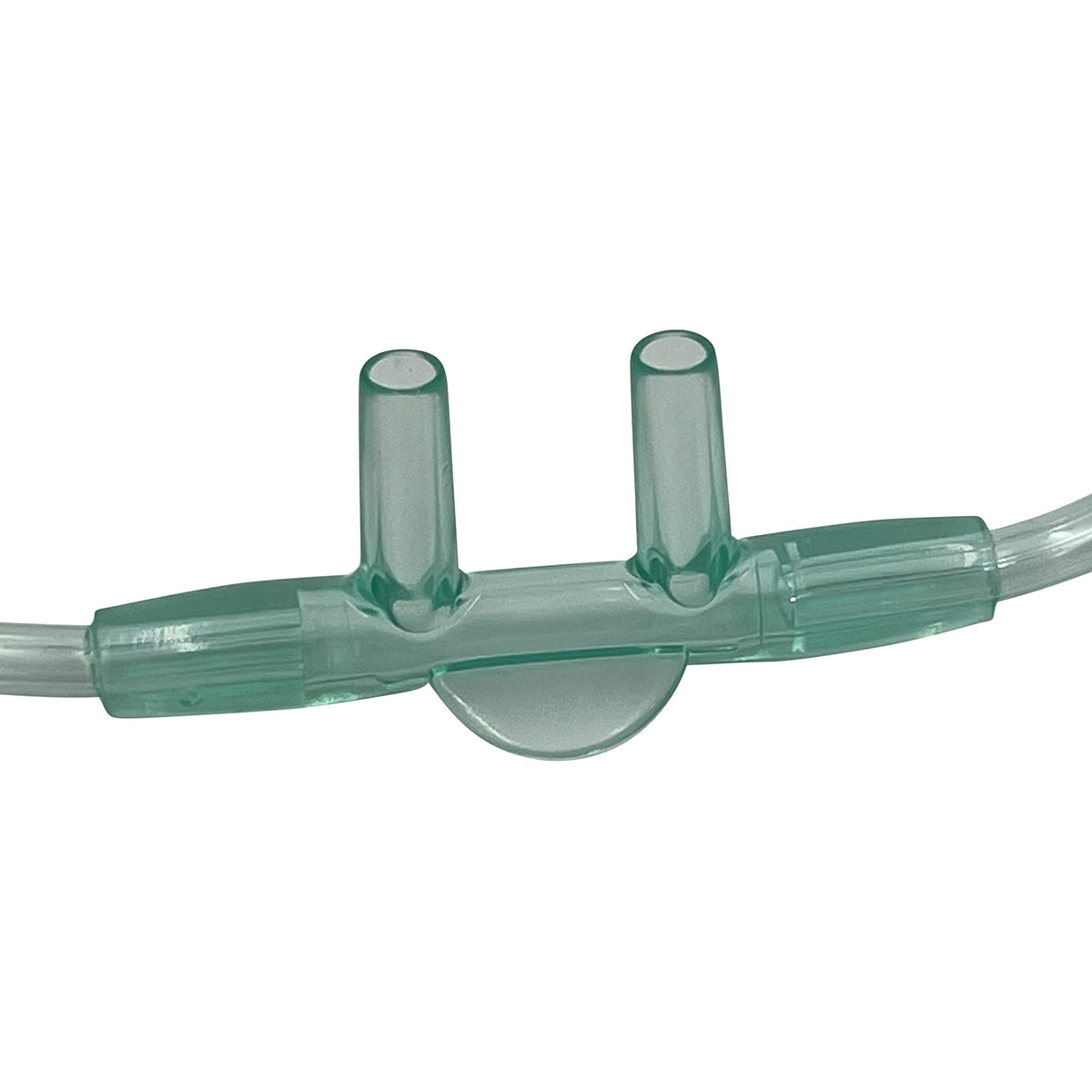 5pk Adult Oxygen Cannula, Tabbed Nose Piece, Straight Prongs, 6.5Ft Tubing