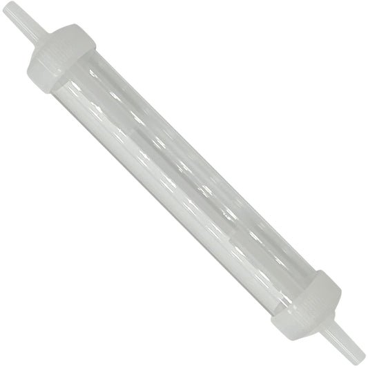 Inline Oxygen Tubing Water Trap – Moisture Collection Chamber with Removable End Caps, Fits Standard Oxygen Tubing