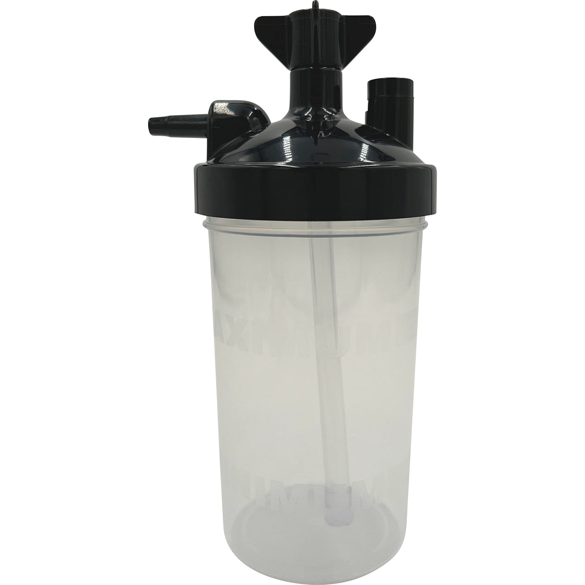 Oxygen Humidifier Bottle, 350ml w/Pressure Relief Valve