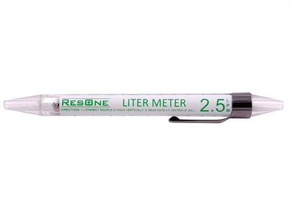 3pk Liter Meter Pens: Measure Oxygen Flow 0-15 LPM for Pediatric, Standard, High Flow- Compact Oxygen Flow Meter for Quick, Precise Flow Checks