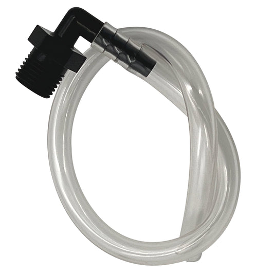 12" Oxygen Humidifier Bottle Adapter Tubing