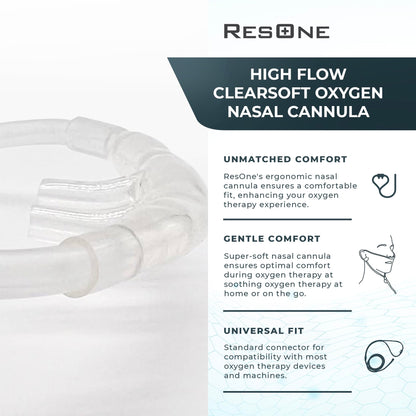 Adult High Flow Oxygen Nasal Cannula 2ft 100-Pack (2)