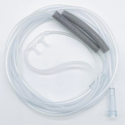 Adult Standard Flow Oxygen Nasal Cannula with Ear Cushions